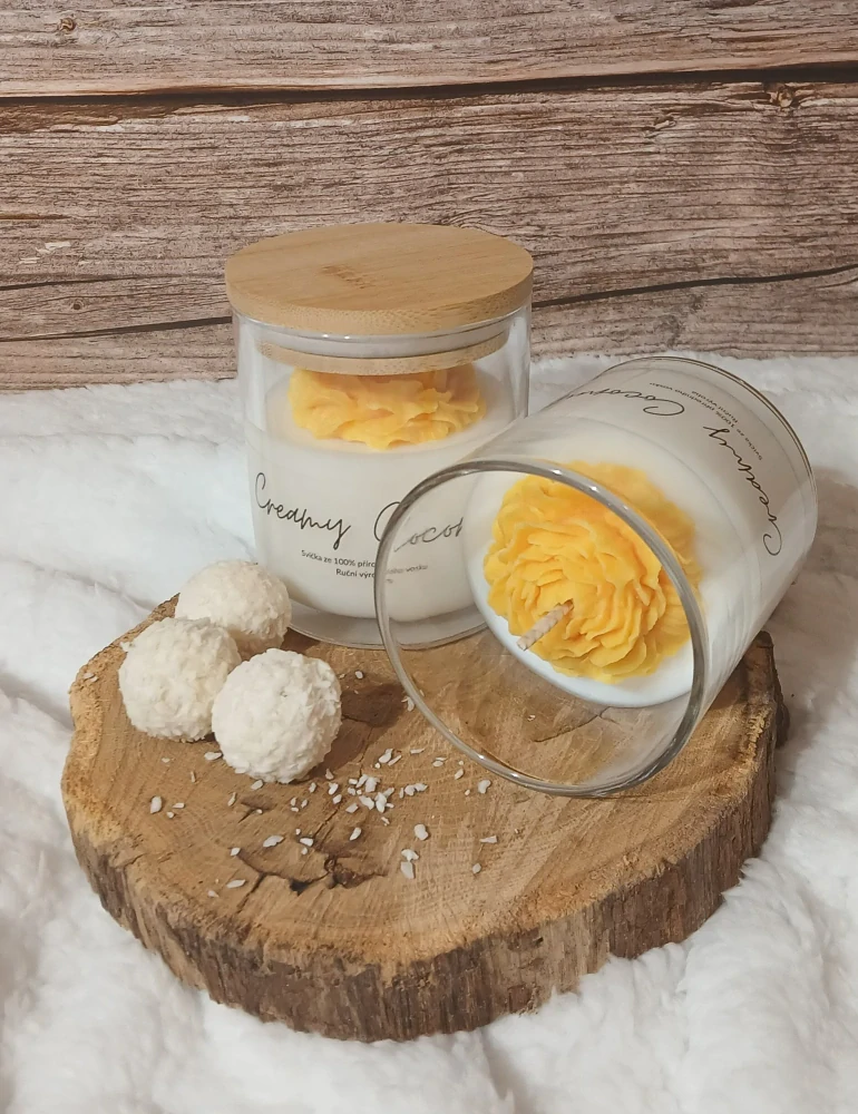 Sójová svíčka Creamy Coconut