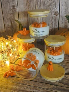 Sójová svíčka Halloween - čokoláda a pomeranč