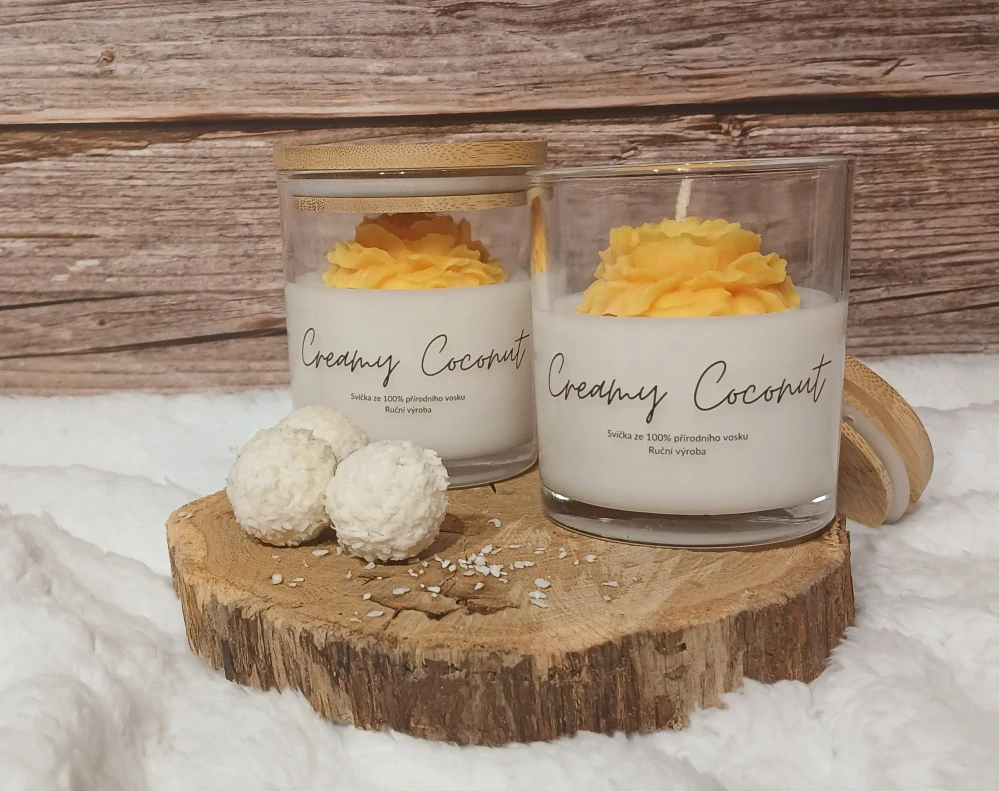 Sójová svíčka Creamy Coconut
