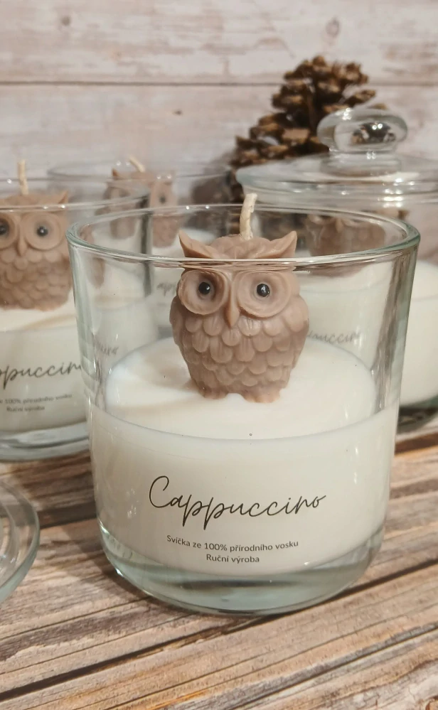 Sójová svíčka Cappuccino