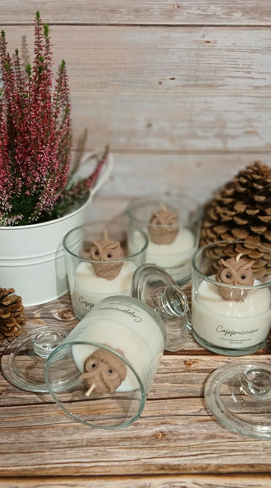 Sójová svíčka Cappuccino